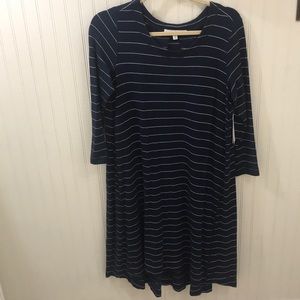 NWT Ladies Small Navy White Dress brand fever